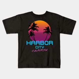 Harbor City California Kids T-Shirt